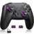 Gaming Consoles & Controllers – CoguyTech PC Controller Wireless Kompatibel mit Switch 2/Windows PC/Switch mit Hall Joystick Trigger, Kein Drift und Dead Zones, Gaming Bluetooth Gamepad 6 RGB Licht Programmierung Turbo,Schwarz