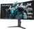 Gaming PC & Gaming Monitors – KOORUI 34E6UC 34 Inch Ultrawide Curved Gaming Monitor, PC Screen 165Hz, 1MS HDR 400, 1000R, UWQHD 3440×1440, Adaptive Sync, 2xHDMI & Display Port, VESA 75x75mm, DCI-P3 90% Height Adjustable