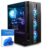 dcl24 Gamer PC AMD Ryzen 5 7600X, RTX4060 8GB – 1000GB SSD, 32GB DDR5, Gaming PC mit 6×5.3 GHz, Rechner mit WLAN, Computer mit Windows 11 Pro