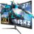 27-Inch Curved Gaming Monitor, 165Hz, 2K QHD (2560x1440P), HDR, 99% sRGB, FreeSync, Anti-Blue Light, VESA Mountable, HDMI 2.0 & DP 1.4, Tilt Adjustable, 16:9 PC Screen