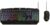 Gaming Tastatur & Maus – MediaRange Gaming Series Keyboard and Optical 6 Button Gaming Mouse Set, QWERTZ, Black