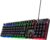 Trust Gaming GXT 835 Azor Gaming Tastatur mit Beleuchtung Deutsches QWERTZ Layout, Tastaturlayout in Originalgröße, 3 LED-Farbmodi, Anti-Ghosting, 12 Multimedia-Funktionstasten, PC/Laptop