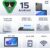 DOOGEE U10 Android 15 Tablet 10 Zoll, 16GB RAM+128GB ROM(2TB TF) Tablet mit Tastatur, WiFi 6 Gaming Tablets Widevine L1, 8MP+5MP, 5060mAh, Kinder Tablets mit Stift, Tastatur, Maus, Hülle, Schutzfolie