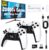Gaming Consoles & Controllers – Retro Console with Over 20,000 Games – HDMI Retro Game Console for TV – Plug & Play with 2 Comfortable Controllers – Gift Idea for Family & Friends (128G)