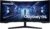 Gaming PC & Gaming Monitors – Samsung Gaming Monitor G5 C34G55TWWP, 34 Inch, VA Panel, UWQHD Resolution, AMD FreeSync Premium, Curvature 1000R, Refresh Rate 165Hz, Response Time 1ms (MPRT), Black