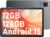 Blackview Tablet Android 15 Tab60 WiFi 10 Zoll PC Tablet, 12GB(4+8Expansión) RAM + 128GB ROM (2TB TF), Octa Core WiFi 6, 1280 x 800 HD, Widevine L1, 5100mAh, Dual Camera 5MP + 8MP, BT 5.2, GMS, Type C