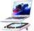 llano RGB Gaming Laptop Kühler Kühlpad mit Touch-Bedienung stufenloser Geschwindigkeit &14cm Extra-groß Leistungsstarkem Turboventilator Dichtungsschaum 3-Port-USB-Hub von 38–48cm Notebook(Weiß)