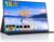 CUIUIC Portable Gaming Monitor 18,5 Zoll, Tragbarer Laptop Full HD IPS Bildschirm mit HDR 1080P 100% sRGB, HDMI und USB Type-C Anschluss, VESA, Zweitbildschirm für Laptop/PS4/5/Xbox
