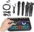 Streaming-Equipment – Kisangel Professional Podcast Equipment Sturdy Plastic Metal Housing Versatile DJ Mixer Soundboard Clear Studio Microphone Live Sound Card with Real-time Monitoring for Streaming