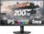 KOORUI Gaming Monitor 200Hz, 24 Zoll PC Bildschirm Fast IPS, Adaptive Sync, HDR400, FHD, HDMI 2.0 & DP 1.4, VESA 75×75 mm
