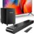 TONOR TV Soundbar mit Subwoofer, 2.1 Kanal Soundbar für TV-geräte/PC, 5.3 Bluetooth Lautsprecher für Fernseher, 3 EQ-Modi/BASSMX/DSP/3D Surround Sound, Heimkino Soundsystem, HDMI ARC/Optisch/AUX/USB