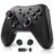 Gaming Consoles & Controllers – AceGamer Aurora 2.4G Bluetooth Wireless Controller, mit Hall-Effekt Joystick, Linear Resonant Actuator, Programmierbare Rücktaste, PC Controller für Windows PC/Switch/Stem/iOS/Android-Schwarz