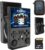 R36PRO Handheld Spiele Konsole, Neu Eingeführte 4000-mAh Retro Spielekonsole, Schnellere & Bessere Klangqualität, 3,5-Zoll-IPS-Bildschirm, 640 X 480 Open Source Game Player, Transparent Schwarz (64G)