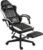 Gaming Chairs – HOMCOM Gaming Chair, Ergonomic Gamer Chair with Lumbar Support, Footrest, Height-Adjustable Gaming Chair with Pillow, Reclining Function, Office Chair with Diamond-Stitched Pattern, Faux Leather