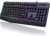 Gaming Tastatur & Maus – Gaming Keyboard PC, PS4 Keyboard USB, Rainbow Illuminated Keyboard LED, Durable, Ergonomic, Waterproof, Quiet Keys, Gaming Keyboard Ideal for PC, Mac, Xbox, PS4, Gamer, Office (German Layout)