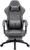 Gaming Chairs – Dowinx Gaming Chair with Spring Cushion and Massage Function, High Racing Office Chair with Adjustable Lumbar Support, Ergonomic PC Chair with Footrest in PU Leather (Grey)