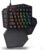 Redragon K585 DITI Einhand RGB Mechanische Gaming-Tastatur, Blaue Schalter, Typ-C Professionelle Gaming-Tastatur mit 7 Integrierten Makrotasten, Abnehmbare Handgelenkstütze, 42 Tasten