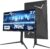 Gaming PC & Gaming Monitors – Smart Tech 27 Inch Gaming Monitor 240Hz, MPRT 1ms, with Speakers, Adaptive Sync, FHD 1080P, 130% sRGB, Height Adjustable, Rotatable, Type-C, HDMI DP, VESA, PC Screen – Black