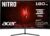 Gaming PC & Gaming Monitors – Acer Nitro ED320QR S3 Gaming Monitor 31.5 Inch (80 cm Screen) Full HD, VA, 180Hz, 5ms (GTG), DP 1.4, 2xHDMI 2.0, Curved, FreeSync Premium