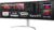 LG Electronics 49WQ95X-W.AEU IPS 32:9 UltraWide Monitor 49″ (124,46 cm), QHD Wide 1440p, Curved IPS Aktiv Matrix mit White LED Backlight, Anti-Glare, Weiß