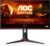 AOC Gaming 27G2 – 27 Zoll FHD Monitor, 144 Hz, 1ms (1920×1080, HDMI, DisplayPort, Free-Sync) schwarz/rot