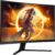 AOC Gaming CQ32G4VE – 32 Zoll QHD Curved Monitor, 180 Hertz, 0.5 ms, HDR10, FreeSync Premium (2560×1440, HDMI, DisplayPort) schwarz/grau
