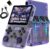 Gaming Consoles & Controllers – R36S Retro Handheld Game Console for Travel, 40,000+ Games Retro Console, 21 Emulators, ARKOS Open Source Linux System, 3.5 Inch IPS Screen 640 x 480P, 3500 mAh (Transparent Purple)