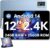 OUKITEL OT5S Android 14 Tablet – 12 Zoll 2K Display, 24(6+18) GB RAM + 256GB ROM (2TB TF), 8250mAh Akku, Octa-Core, 16MP Kamera, 4G Dual SIM/5G WiFi/TÜV/GPS, Inkl. Stift Und Hülle