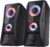 Trust Gaming GXT 606B Javv 2.0 PC Lautsprecher mit RGB LED Beleuchtung, 12W (6W RMS), USB-Betrieb, Kompakte PC Boxen, Speaker Set, Gaming Lautsprecher für Computer und Laptop – Schwarz