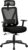 Gaming Chairs – Yaheetech Ergonomic Office Chair with Adjustable Headrest, Armrests, Lumbar Support, Lockable Swivel Chair with 90°-130° Reclining Function, Height Adjustable, Black