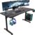 EUREKA ERGONOMIC Gaming Tisch 152×70cm Gaming Schreibtisch Großer Computertisch Ergonomischer PC Tisch Gamer mit Kopfhörerhaken, Getränkehalter für Home Office