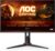 Gaming PC & Gaming Monitors – AOC Gaming 27G2SPU 27-inch FHD Monitor, 165 Hz, 1 ms, FreeSync Premium (1920 x 1080, VGA, HDMI, DisplayPort, USB Hub) Black/Red