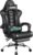 Gaming Chairs – Yaheetech Gaming Chair Ergonomic Gaming Chair with Massage Function Computer Chair with Footrest Office Chair 90-135° Backrest Adjustable Gamer Chair for Home Office and Gaming Black