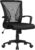 Gaming Chairs – Yaheetech Ergonomic Office Chair, Desk Chair with Mesh Cover, Work Chair with Armrests, Mesh Executive Chair, Height-Adjustable Computer Chair, Load Capacity 136 kg, Breathable, Rocker Function, Black