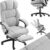 Gaming Chairs – tectake Ergonomic Office Chair, Velour Swivel Chair, Office Chair with Footrest, Executive Chair, Desk Chair, Gaming Chair, Ergonomic Office Chair, Gaming Chair – Grey