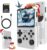 Gaming Consoles & Controllers – R36S Retro Handheld Game Console, Retro Console 3.5 Inch IPS Screen, 128G Over 40,000 Games, Portable Game Console for Children and Adults, Supports Multiple Emulators (White)