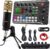 Streaming-Equipment – ALLWIN Podcast Microphone Set, USB Cardioid Condenser Microphone, Audio Mixer Set with Sound Card for Streaming/Podcasting/Recording, Suitable for PC/Laptop/Phone/Pad